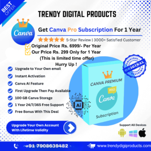 Canva Pro For 1 Year